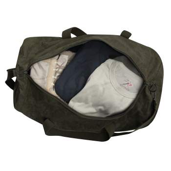 Rothco Waxed Canvas Shoulder Duffle Bag 24 Inch