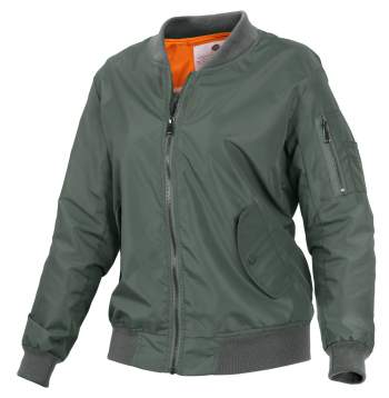 Flight bomber jacket womens cheap