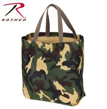 camo beach bag