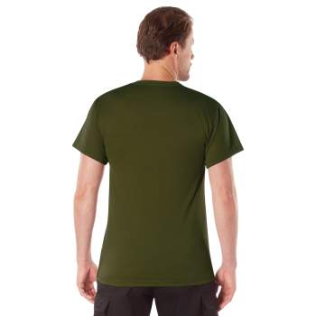 Moisture wicking shirt top