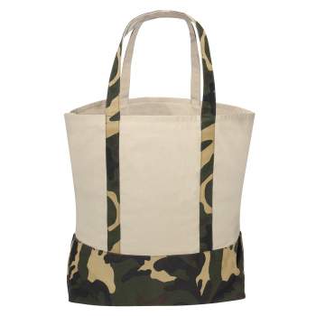 Rothco Large Camo Canvas Tote Bag