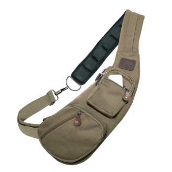Rothco Vintage Crossbody Canvas Sling Bag