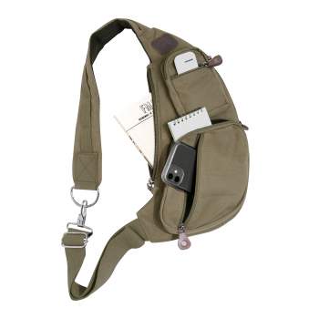 Rothco Vintage Crossbody Canvas Sling Bag