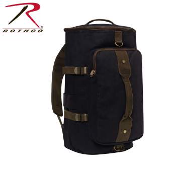 Rothco Convertible Canvas Duffle Backpack