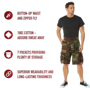 Woodland cargo shorts cheap
