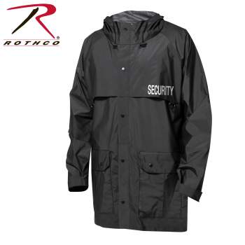 security rain jacket