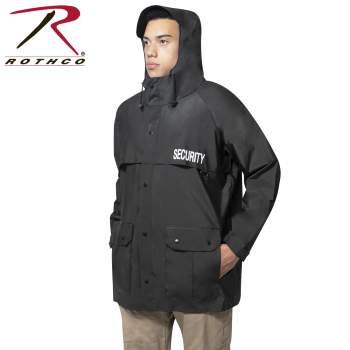 security rain jacket