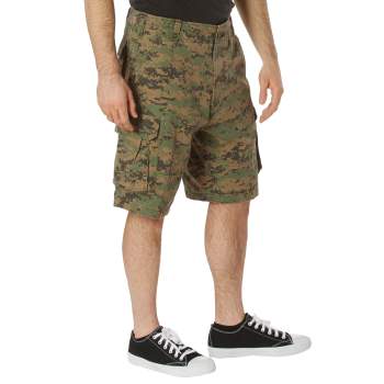 Rothco Mens Camouflage BDU Cargo Shorts