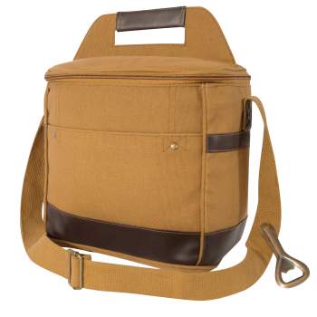 Canvas insulated lunch bag sale