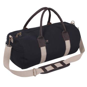 Rothco Canvas Leather Gym Duffle Bag