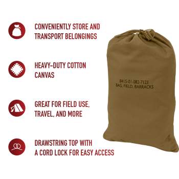 Rothco GI Type Canvas Barracks Bag