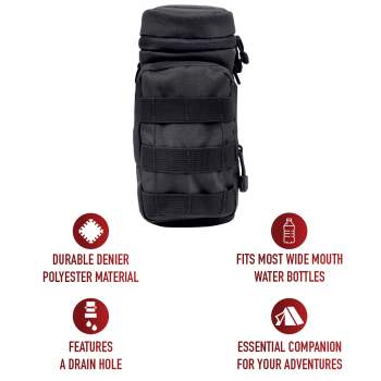 Rothco molle compatible water bottle pouch cheap