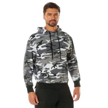 Digital camo sweatshirt top