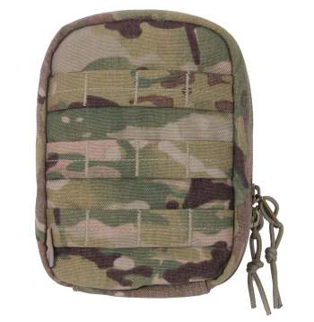 Multicam first aid pouch top