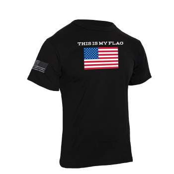 Rothco "This Is My Flag" T-Shirt, this is my flag shirt, us flag shirt, us flag t-shirt, American flag shirt, American flag print shirt, American flag t-shirt, USA flag shirt, patriotic clothing, patriotic t-shirts, American flag clothing, shirt USA flag, flag shirt, 4th of July shirt, American flag apparel