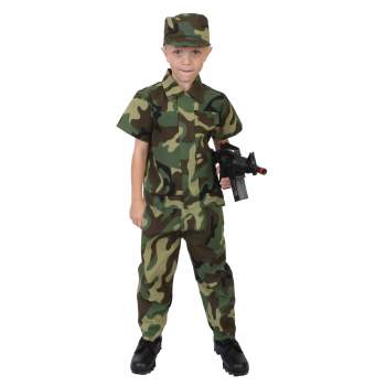 Rothco Kid's Camouflage Soldier Costume