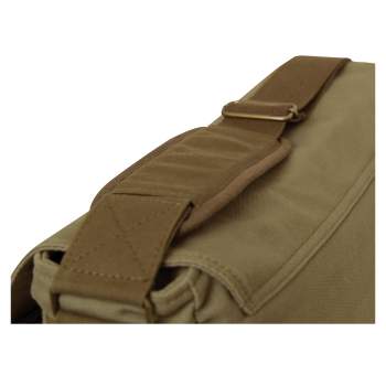 Buy Rothco Deluxe Vintage Canvas Messenger Bag - 15 Liter, Money Back  Guarantee