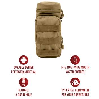 Rothco molle water bottle pouch online