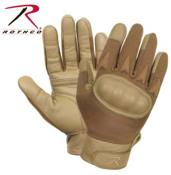 Hard Knuckle Cut and Fire Resistant Gloves Rothco 2805 2807