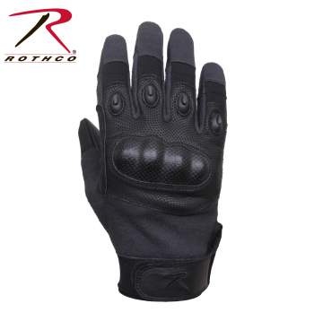 RAPDOM Tactical Carbon Fiber Hard Knuckle Gloves