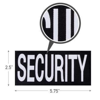 Velcro security hotsell patch for vest