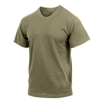Wijzigingen van heden naald Rothco Solid Color 100% Cotton T-Shirt