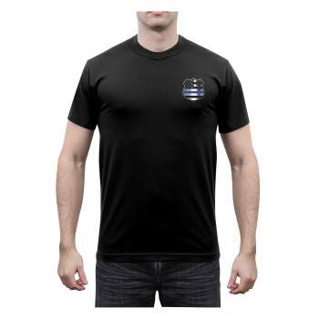 Thin blue line dry fit deals shirt