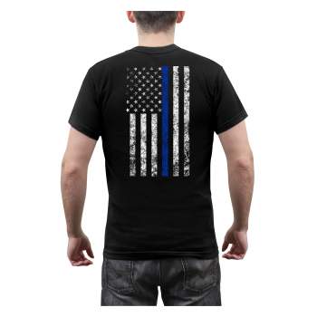 Thin blue line dry fit shirt discount