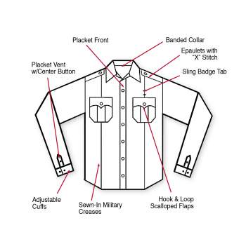 Military crease shirt Sale