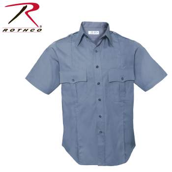 Rothco 30035 Men's Khaki Short Sleeve Uniform Shirt 