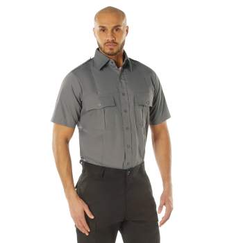 Uniform shirt, short sleeve uniform shirt, uniforms, duty gear, police uniform, police shirt, security shirt, collared shirt, button-down shirt, law enforcement uniform, law enforcement shirt, short sleeve button down shirt, short sleeve uniform shirt, 