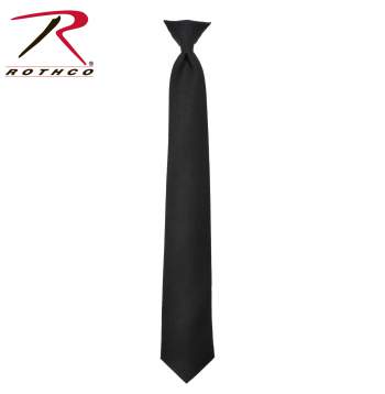 black neck tie