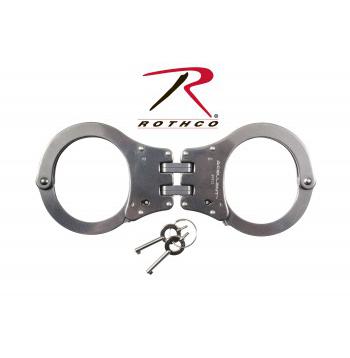 Rothco NIJ Approved Stainless Steel Hinged Handcuffs, handcuffs, rothco handcuffs, stainless steel, hinged handcuffs