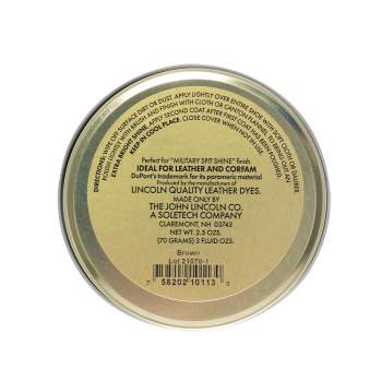 Lincoln stain deals wax shoe polish