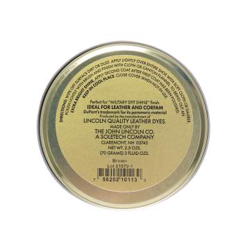 Lincoln USMC Stain Wax Shoe Polish