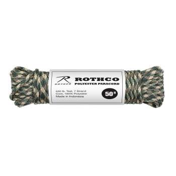 Details about   Rothco Nylon Paracord 550 Type III 100’ Red. 