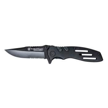 Smith & Wesson Extreme Ops Liner Lock Folding Knife, extreme Ops opening knife, smith and wesson, knife, knives, extreme Ops knife, extreme Ops knives, smith and wesson knife, smith and wesson knives, pocket knife, pocket knives, jimping, ambidextrous knife, ambidextrous knives