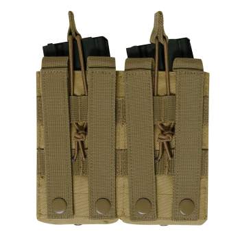 Military Police Nylon Double Pistol Magazine Mag Case Pouch Holder Rothco 20572 