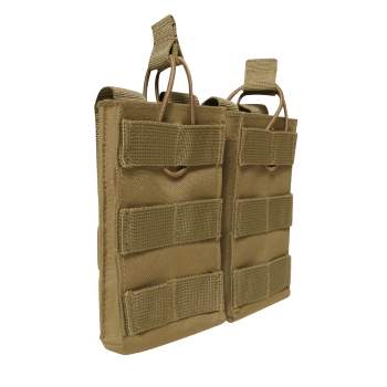 Details about   1000D MOLLE Double Mag Bag Carrier Open Top Tactical Magazine Pouch Hunting 