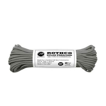 Olive Drab 550LB Type III Military Nylon Parachute Cord Rope 