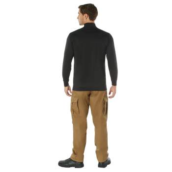 Rothco Moisture Wicking Turtleneck Black