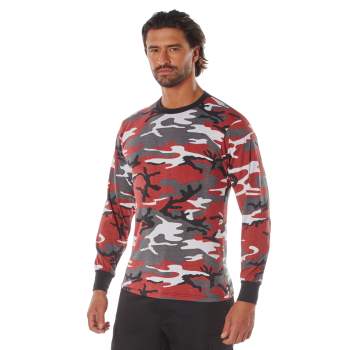 205CPH - Long-Sleeve Tee - Printed Camo