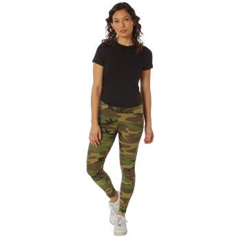 Camouflage leggings ladies best sale