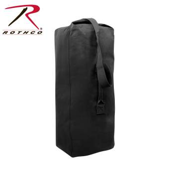 top load canvas duffle bag