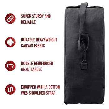 Top load canvas duffle bag sale