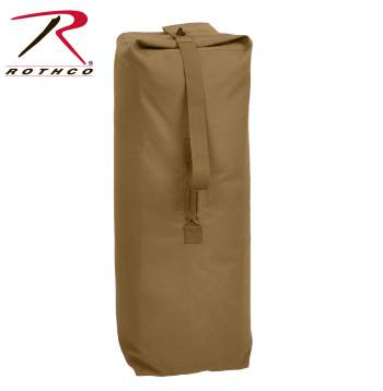 Rothco top load canvas duffle bag clearance