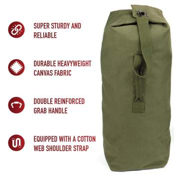 Military top load duffle bag best sale