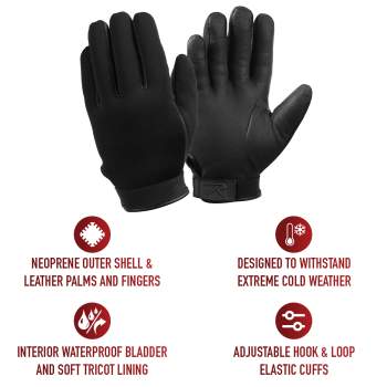 Rothco Cold Weather Neoprene Duty Gloves
