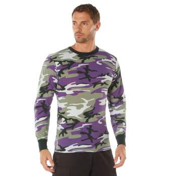 Camo long shop sleeve shirt