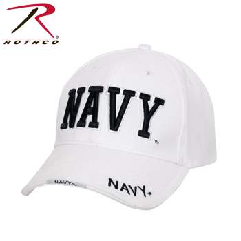 United States Navy Deluxe Low Profile Adjustable Baseball Cap Rothco US Navy Hat